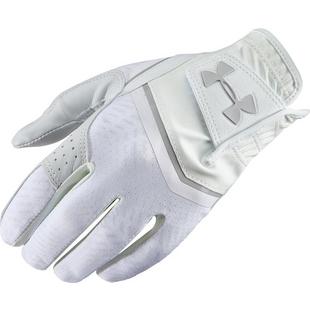 Under Armour ZNS Men's UA Iso - Chill Golf Glove - White / Black - 1370277