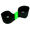 BLACK/GREEN