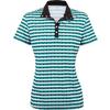 Polo Zig Zag à manches courtes pour femmes