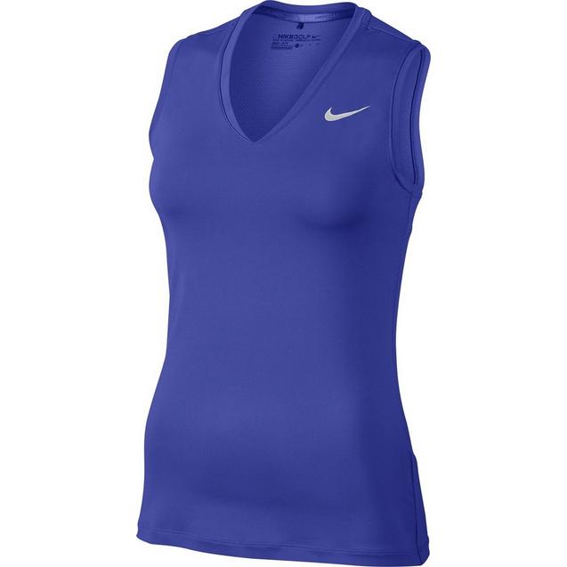 Polo Greens sans manches pour femmes NIKE