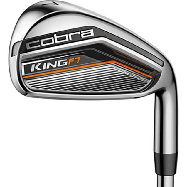 King F7 4-PW, GW Iron Set with Graphite Shafts COBRA