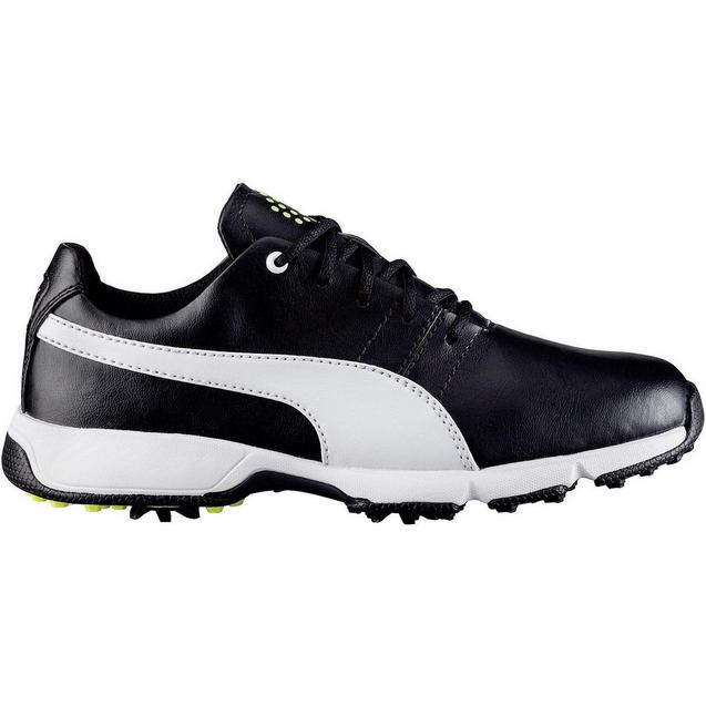 Chaussures Titantour à crampons pour juniors – Noir/Blanc PUMA