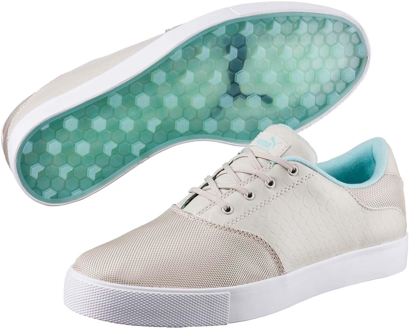 Women's Tustin Saddle Spikeless Golf Shoe Tan PUMA Golf