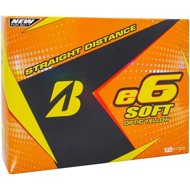 e6 Soft Golf Balls - Yellow BRIDGESTONE
