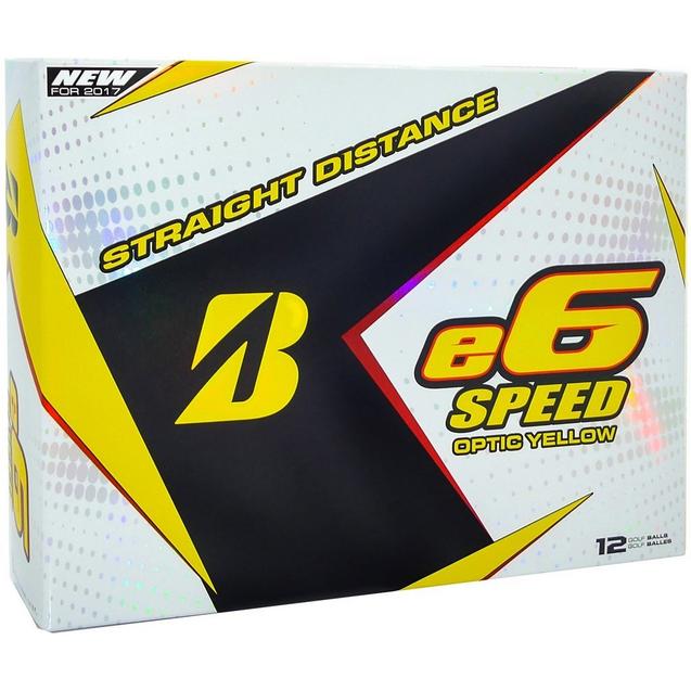 e6 Speed Golf Balls - Yellow