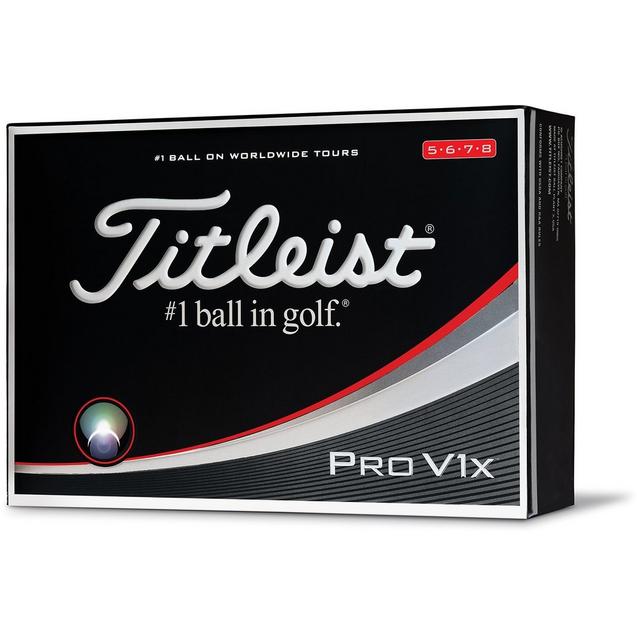 Balles Pro V1x à numéros élevés