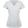 Women's Notch Neck No Collar Short Sleeve Polo