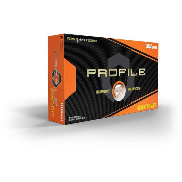 Profile V-Max Golf Balls - 15 Pack WILSON