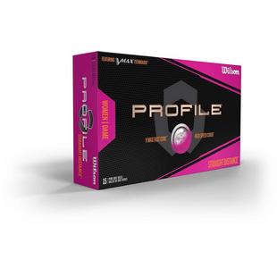 Balles Profile V-Max pour femmes, 15 balles - Rose