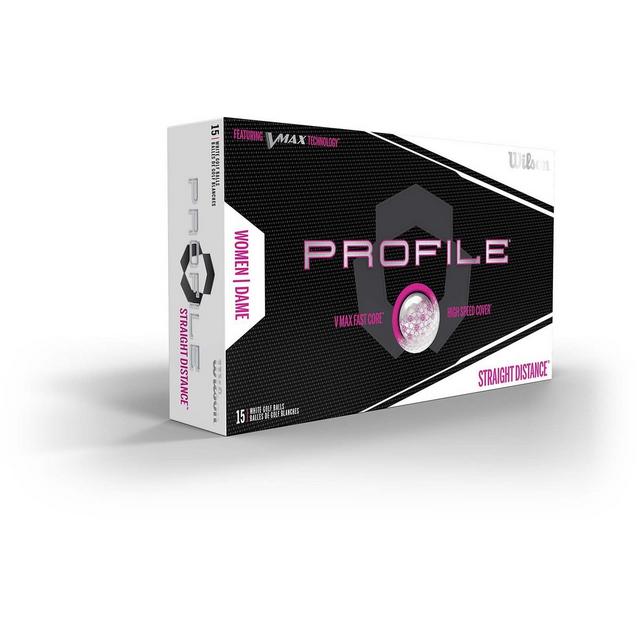 Women's Profile V-Max Golf Balls - 15 Pack WILSON