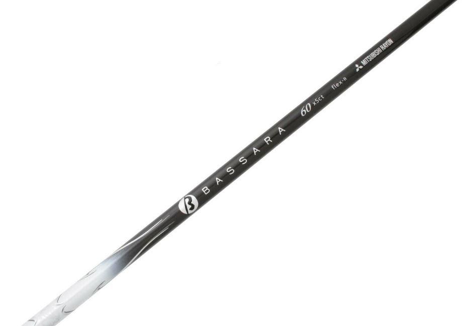 Arbre Hybride Mitsubishi Bassara 60 – 39 Pouces, Graphite, Flex Régulier, Embout Titleist, Occasion