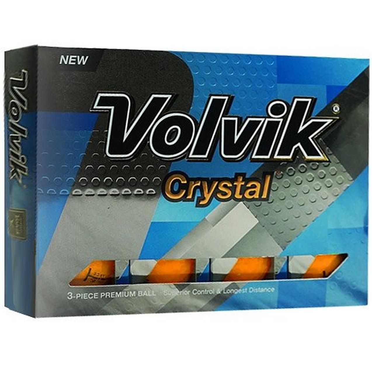 Crystal Golf Balls - Orange