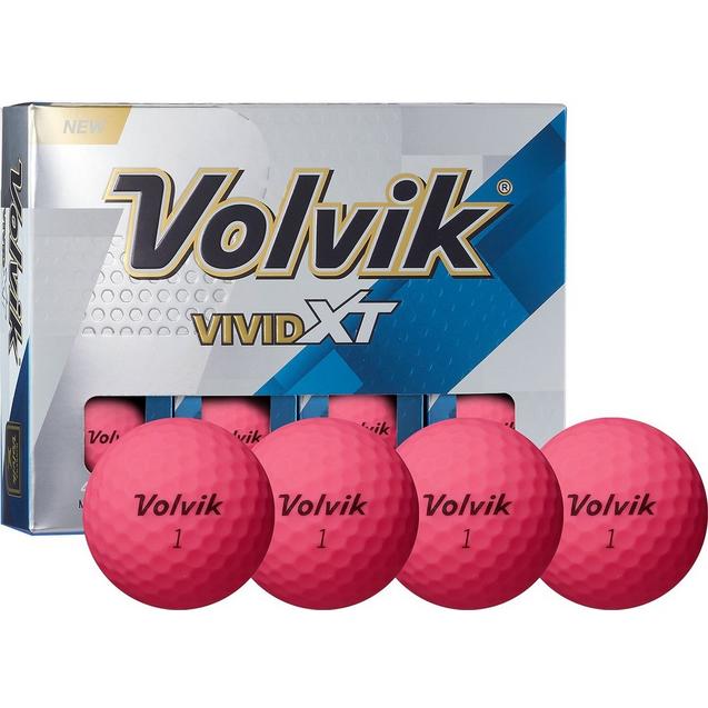 Vivid XT Golf Balls - Pink