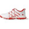 Chaussures Adipower Boost Boa à crampons pour femmes – Blanc/Rouge