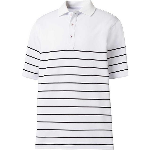 Men's Engineered Stripe Short Sleeve Polo