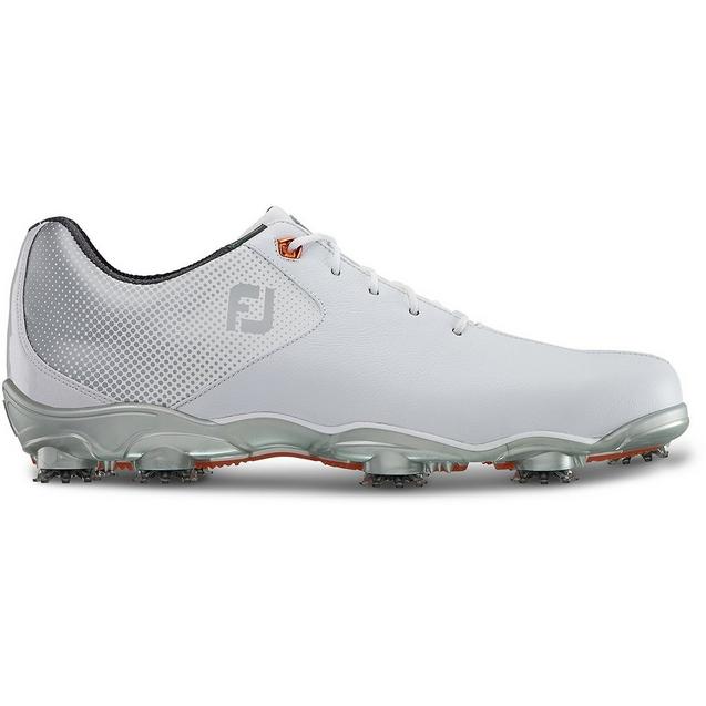 Men's DNA Helix Spiked Golf Shoe - White/Silver