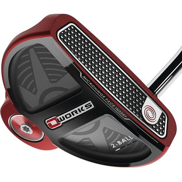 O-Works Red 2-Ball Putter with Superstroke 2.0 Grip
