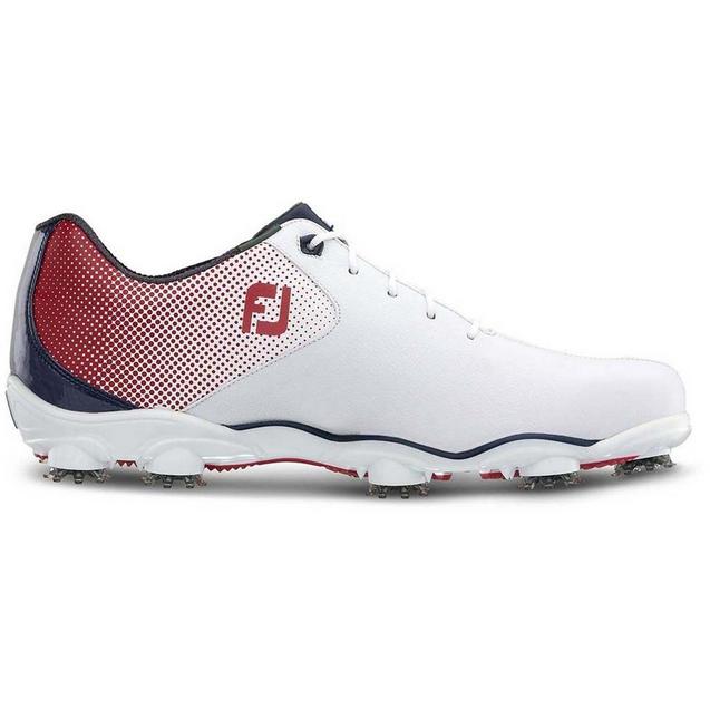 Men's DNA Helix Spiked Shoe - White/Blue/Red