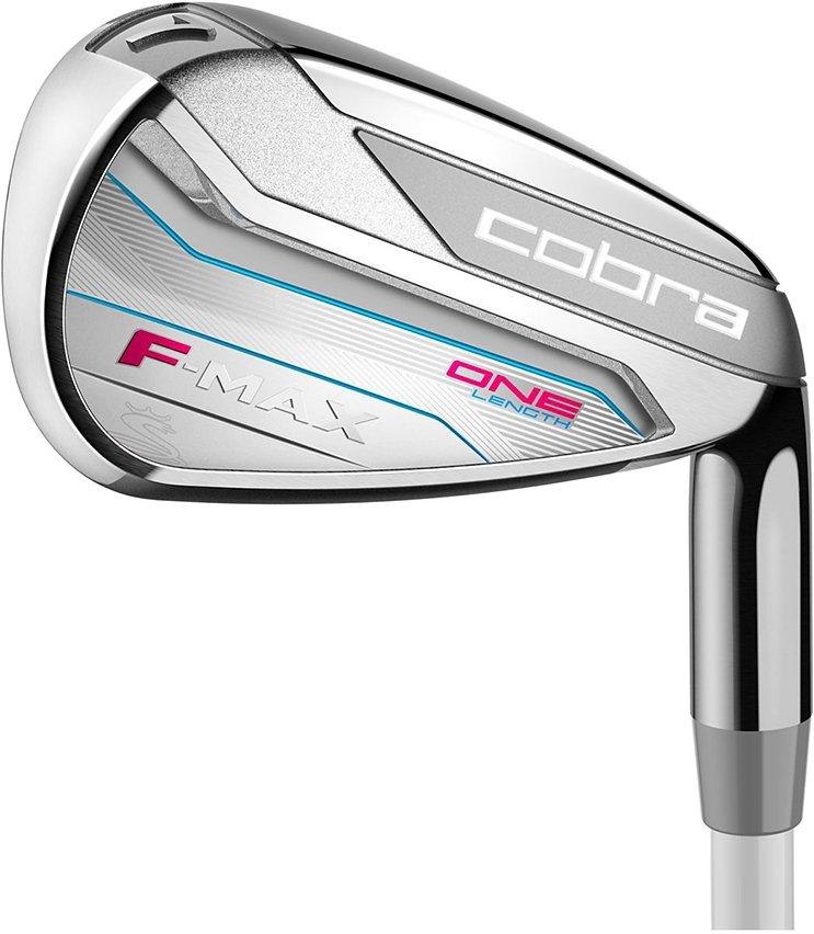 Ensemble De Fers De Golf Cobra AMP MAX 6 Pièces (5-PW) - Tige Acier Flex Rigide, Occasion Avec Marques
