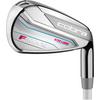 Women's F-MAX One Length White 6-PW, SW Iron Set with Graphite Shafts