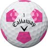 Balles Chrome Sort Truvis, 12 balles - Rose