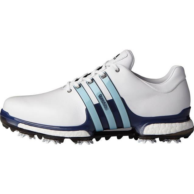 Chaussures Tour360 Boost 2 pour hommes – Blanc/Bleu