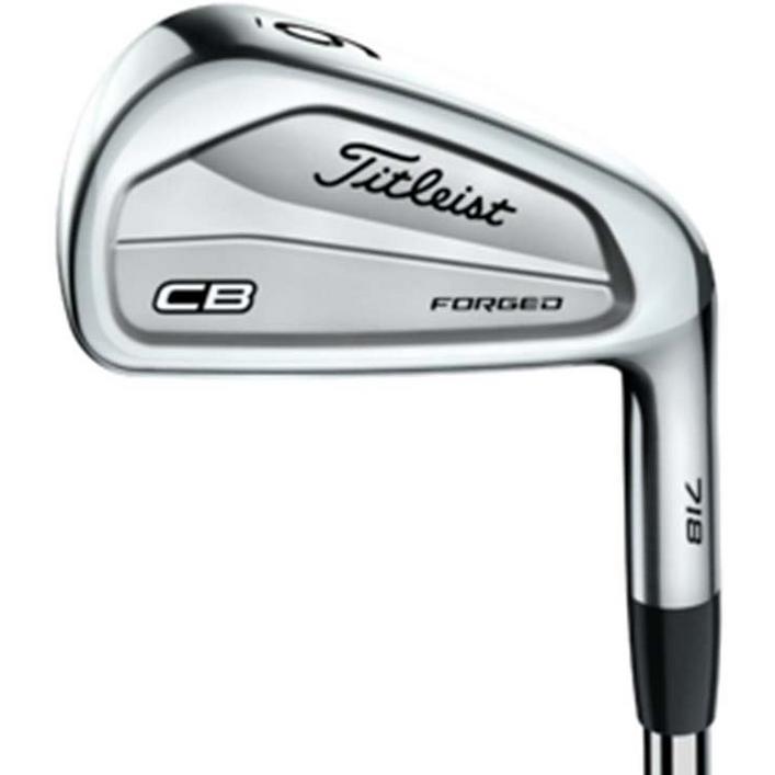 718 CB 3-PW Iron Set with Steel Shafts