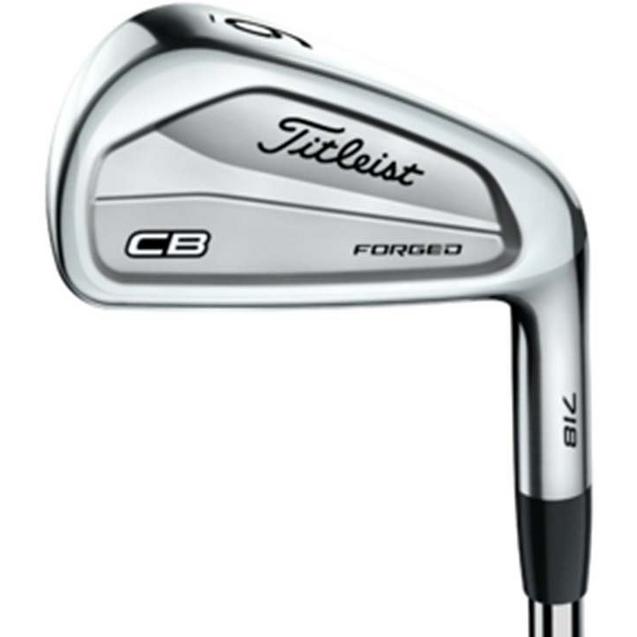 718 CB 3-PW Iron Set with Steel Shafts TITLEIST