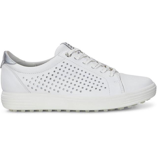 Chaussures Casual Hybrid 2 Perf sans crampons pour femmes – Blanc/Argent