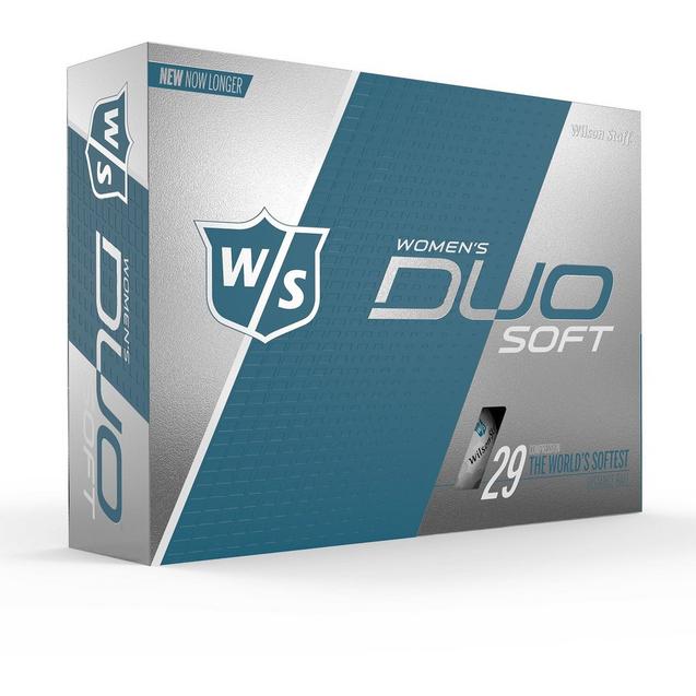 Women's DUO Soft Golf Balls - White