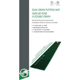 Dual Grain Putting Mat JEF WORLD OF GOLF