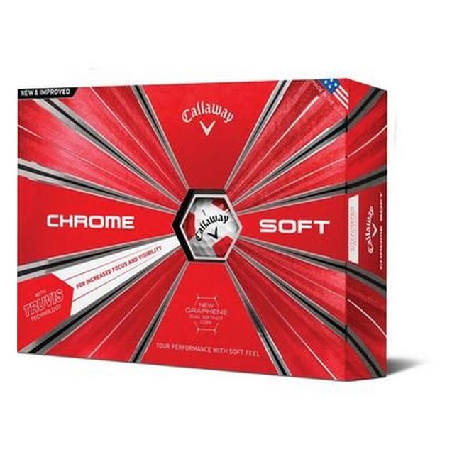 Chrome Soft Truvis Golf Balls CALLAWAY