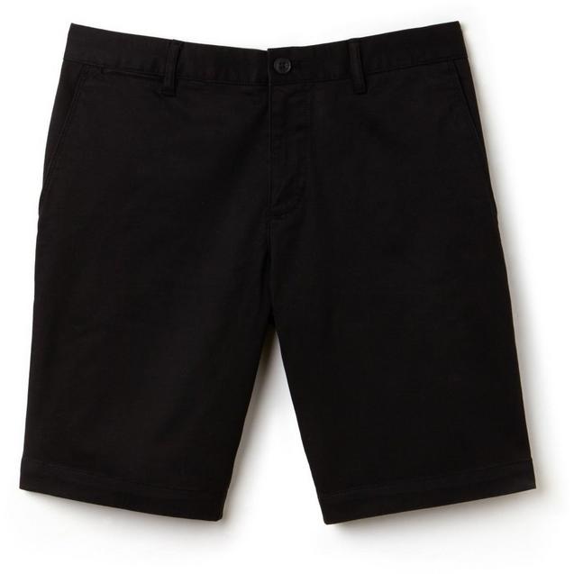 Men's Gabardine Slim Fit Berumda Shorts