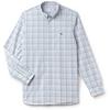 Men's Slim Fit Giant Check Cotton Poplin Long Sleeve Shirt