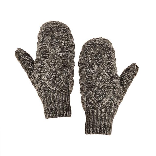 Women's Cable Knit Mittens