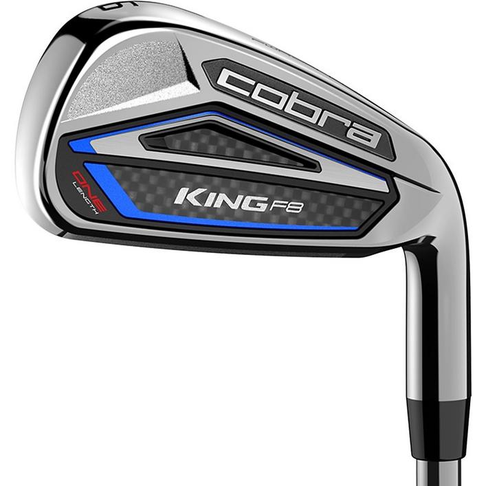 King F8 One Length 5PW, GW Iron Set with Steel Shafts COBRA Golf