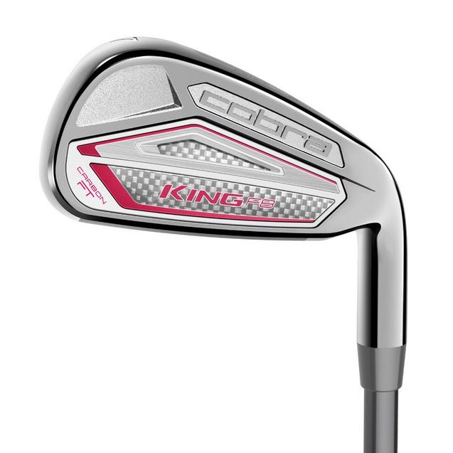 Women's King F8 5-PW, GW Iron Set with Graphite Shafts | COBRA