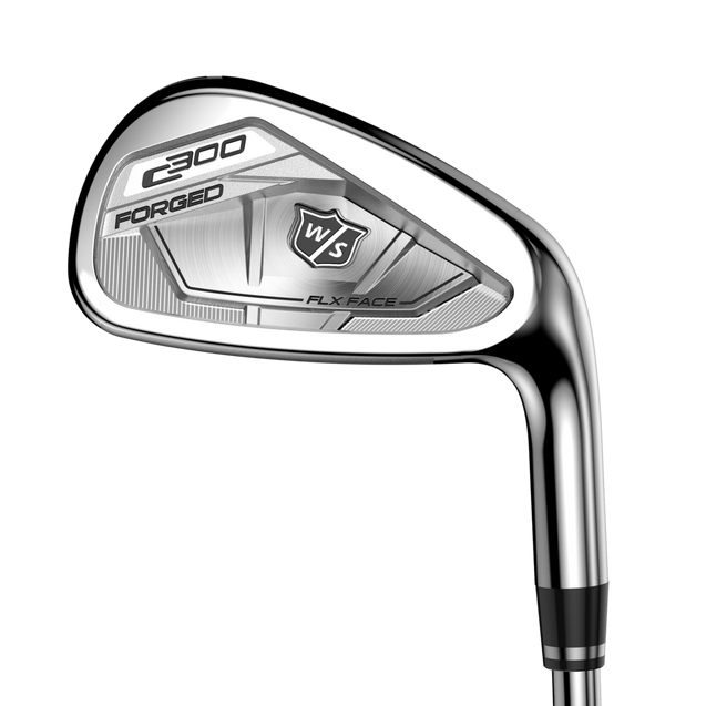 C300 Forged 4-PW, GW Iron Set with Steel Shafts WILSON