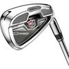 D350 4H-5H, 6-PW, GW Combo Iron Set with Steel Shafts