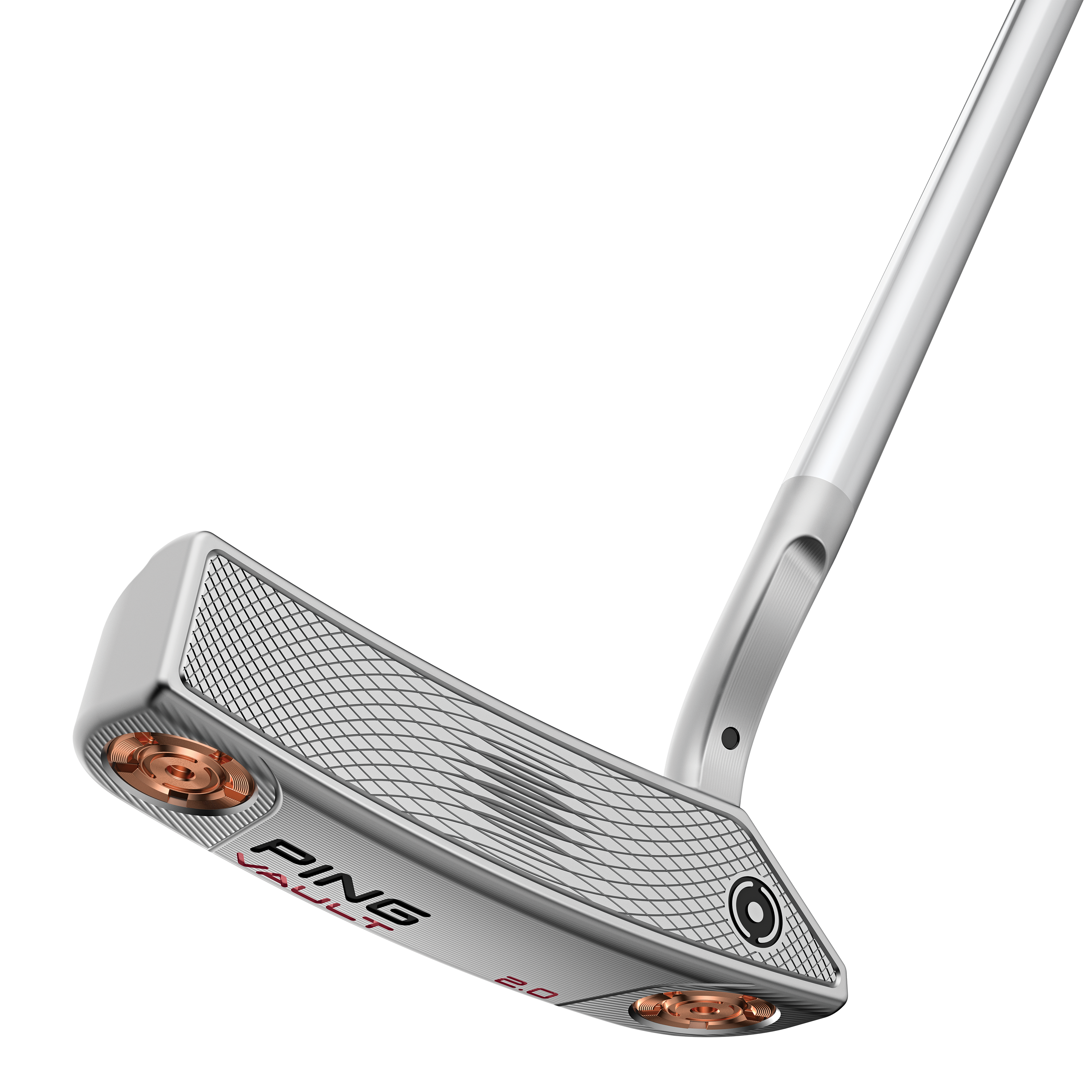 Vault 2.0 ZB Putter With PP60 Grip - Platinum | PING | Putters 