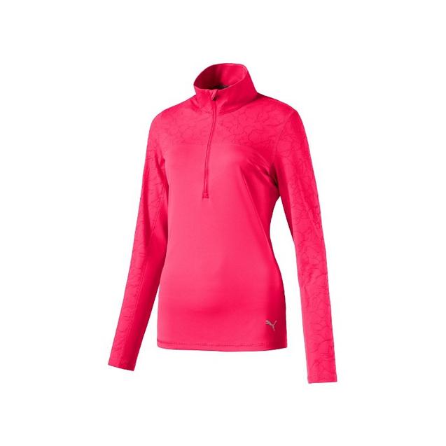 Women's Jacquard 1/4 Zip Pullover PUMA