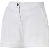 Women's Soild Cuffed Shorty Short