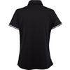 Womens Short Sleeve Tipped Polo 