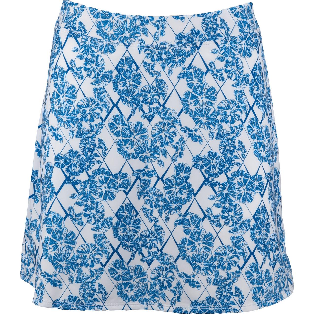 Women's Floral Print Swing Knit Skort