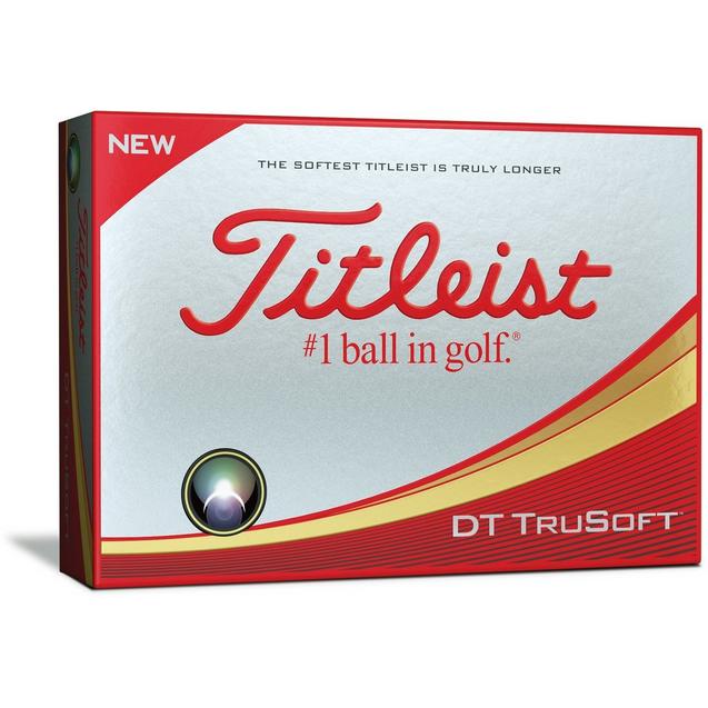 DT Trusoft Golf Balls - White TITLEIST