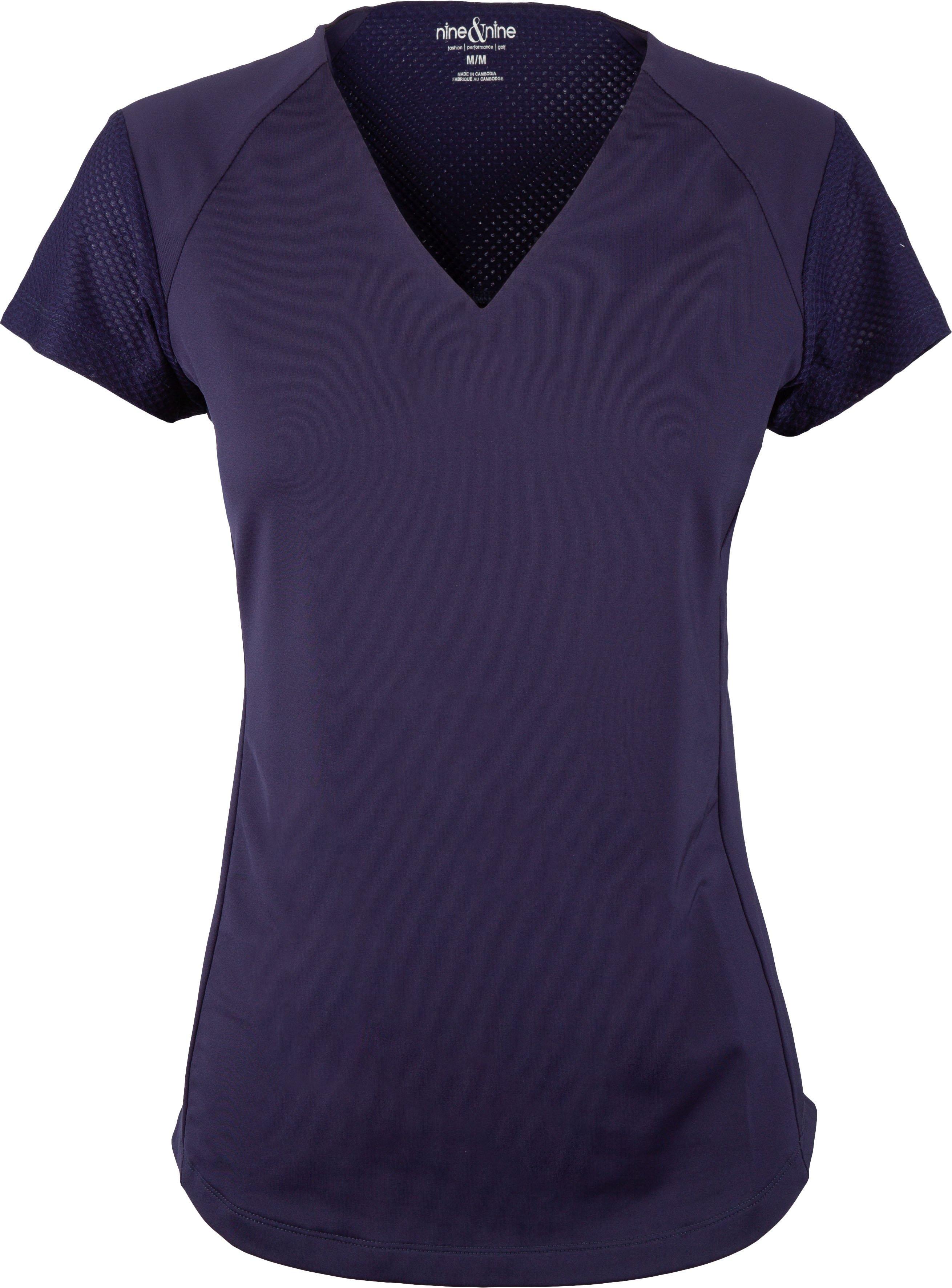 Talbots Women's Shirt Plus Size 2X Striped Navy Coral Long Sleeve V-Neck  Tee – La Gloria Reserva Forestal