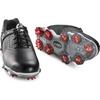 Mens Tour S Spiked Golf Shoe - BLK/RED