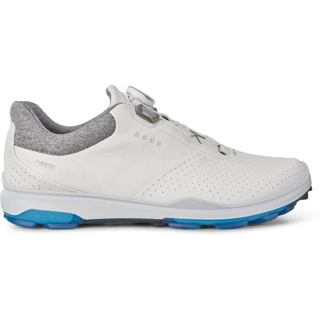 Mens Goretex Biom Hybrid 3 Boa Spikeless Golf Shoe - WHT/BLU