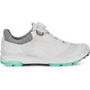 Womens Goretex Biom Hybrid 3 Boa Spikeless Golf Shoe  - WHT/GRN