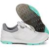 Womens Goretex Biom Hybrid 3 Boa Spikeless Golf Shoe  - WHT/GRN